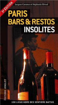 portada Paris, Bars et Restaurants Insolites et Secrets