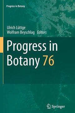 portada Progress in Botany: Vol. 76 (in English)