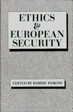 portada ethics &european security (en Inglés)