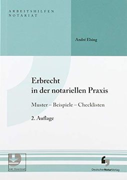 portada Erbrecht in der Notariellen Praxis Inklusive Musterdownload (en Alemán)
