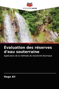 portada Évaluation des réserves d'eau souterraine (in French)