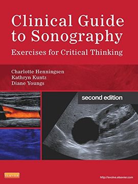 portada Clinical Guide to Sonography: Exercises for Critical Thinking (en Inglés)