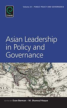 portada Asian Leadership in Policy and Governance (Public Policy and Governance, 24) (en Inglés)