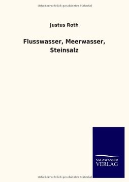 portada Flusswasser, Meerwasser, Steinsalz (German Edition)