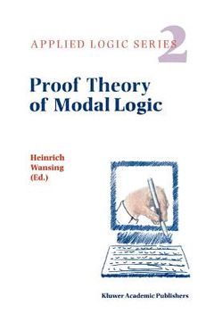 portada proof theory of modal logic (en Inglés)