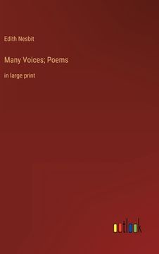 portada Many Voices; Poems: in large print 