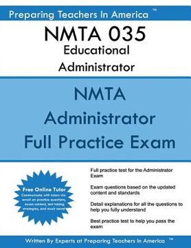 portada NMTA 035 Educational Administrator: NMTA 035 Educational Administrator (in English)