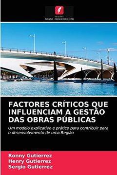 portada Factores Críticos que Influenciam a Gestão das Obras Públicas (en Portugués)