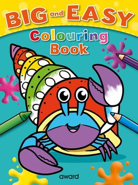 portada Big & Easy Colouring Books: Crab