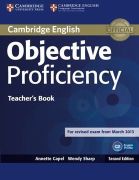 portada Objective Proficiency Teacher's Book (in English)