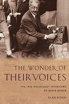 portada The Wonder of Their Voices: The 1946 Holocaust Interviews of David Boder (Oxford Oral History Series) 