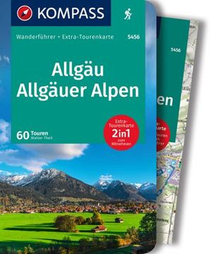 portada Kompass Wanderführer Allgäu, Allgäuer Alpen, 60 Touren (en Alemán)