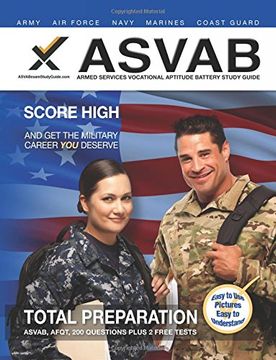 portada 2017 ASVAB Armed Services Vocational Aptitude Battery Study Guide