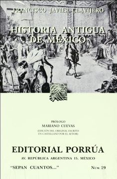 portada Historia Antigua de Mexico (Spanish Edition) [Paperback] by Francisco Javier. (in Spanish)