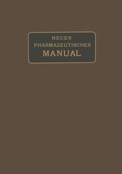 portada Neues Pharmazeutisches Manual