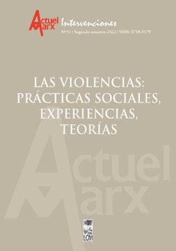 portada Actuel Marx n° 31. Las violencias: prácticas sociales, experiencias, teorías (in Spanish)