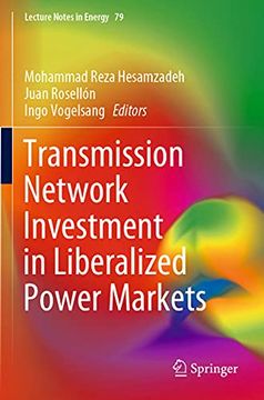 portada Transmission Network Investment in Liberalized Power Markets (en Inglés)