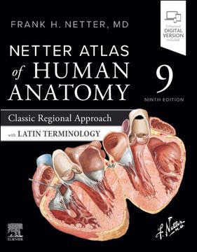 portada Netter Atlas of Human Anatomy: Classic Regional Approach with Latin Terminology (en Inglés)