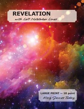 portada REVELATION with Left Notetaker Lines: LARGE PRINT - 18 point, King James Today