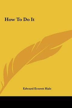 portada how to do it (en Inglés)