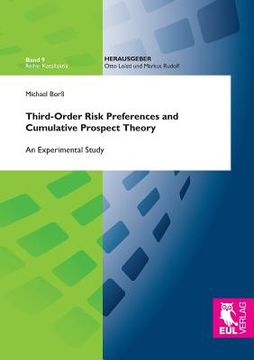 portada Third-Order Risk Preferences and Cumulative Prospect Theory: An Experimental Study 