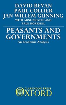 portada Peasants and Governments - an Economic Analysis (in English)