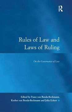 portada Rules of Law and Laws of Ruling: On the Governance of Law (en Inglés)