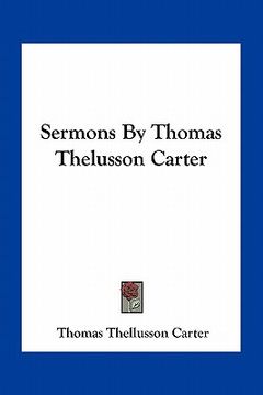 portada sermons by thomas thelusson carter