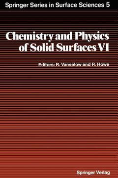 portada chemistry and physics of solid surfaces vi (en Inglés)