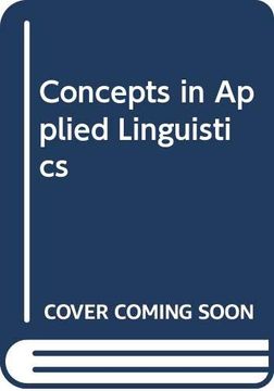 portada Concepts in Applied Linguistics