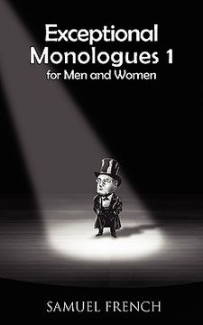 portada exceptional monologues for men & women volume 1 (en Inglés)