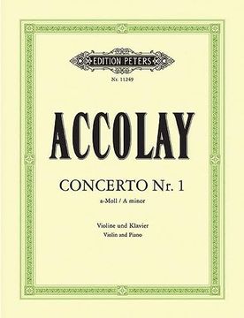 portada Violin Concerto No. 1 in a Minor (Edition for Violin and Piano by the Composer): Concertino 1, Easy Concerto (en Inglés)