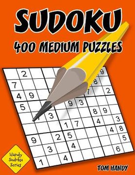 portada Sudoku: 400 Medium Puzzles: Handy Sudoku Series Book