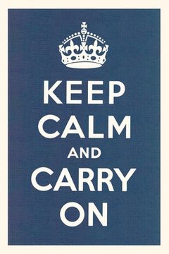 portada Vintage Journal Keep Calm and Carry On (in English)