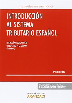 Introducción al sistema tributario español (4 ed. 2016) (Manuales)