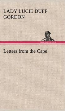 portada letters from the cape (en Inglés)