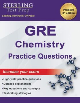 portada Sterling Test Prep gre Chemistry Practice Questions: High Yield gre Chemistry Questions With Detailed Explanations (en Inglés)