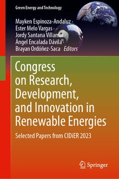 portada Congress on Research, Development, and Innovation in Renewable Energies: Selected Papers from Cidier 2023