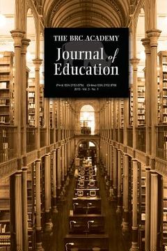portada The Brc Academy Journal of Education: Volume 3, Number 1 (en Inglés)