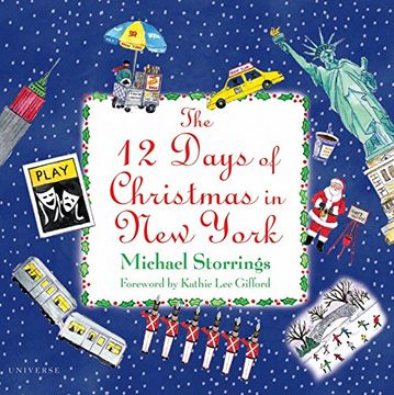 portada 12 Days of Christmas in new York (Twelve Days of Christmas, State by State) (in English)