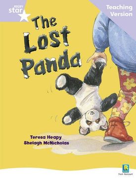 portada Rigby Star Guided Reading Lilac Level: The Lost Panda Teaching Version (en Inglés)