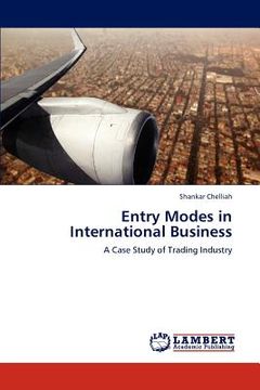 portada entry modes in international business (en Inglés)
