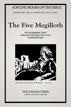 portada the five megilloth (soncino books of the bible) (en Inglés)