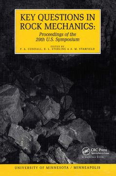 portada Key Questions in Rock Mechanics: Proceedings of the 29th Us Symposium on Rock Mechanics (en Inglés)