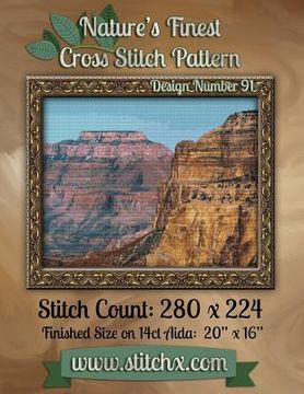 portada Nature's Finest Cross Stitch Pattern: Design Number 91 (en Inglés)
