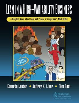 portada Lean in a High-Variability Business: A Graphic Novel about Lean and People at Zingerman's Mail Order (en Inglés)