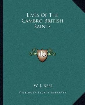 portada lives of the cambro british saints (en Inglés)