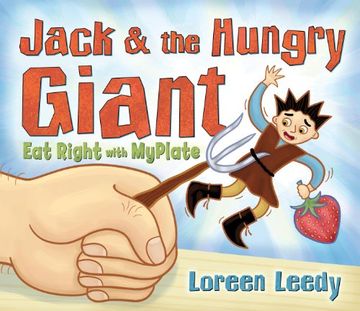 portada Jack and the Hungry Giant eat Right With Myplate (en Inglés)