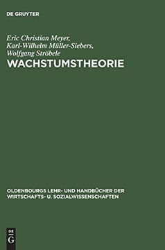 portada Wachstumstheorie (Oldenbourgs Lehr- und Handb Cher der Wirtschafts- u. Sozialw) (in German)