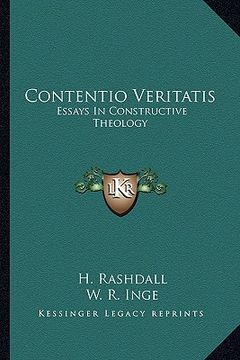 portada contentio veritatis: essays in constructive theology (en Inglés)
